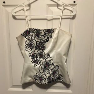 White House Black Market Bustier top